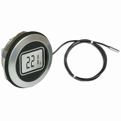 panel meter round temp