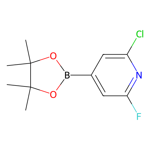 2-chloro-6-fluoropyridine-4-boronic acid, pinacol ester