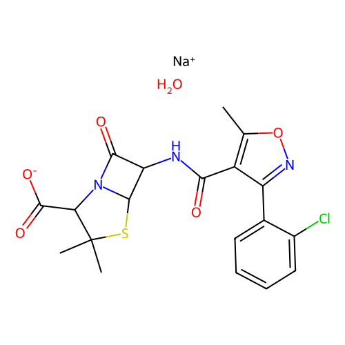cloxacillin sodium
