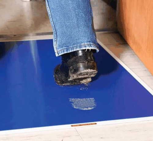 mat refill 30 layer blue pk 4