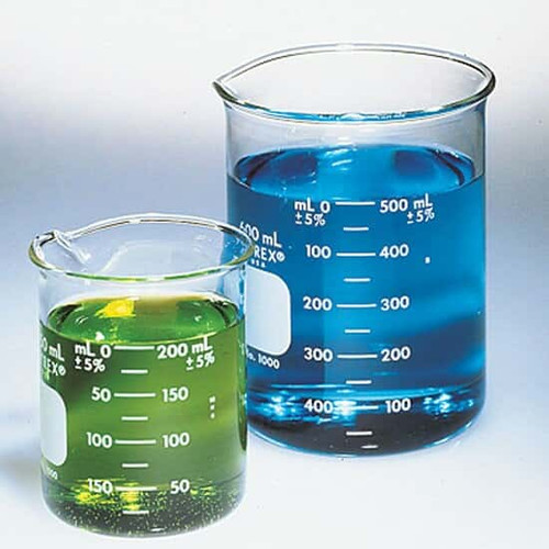 beaker pyrex 50ml 48/cs