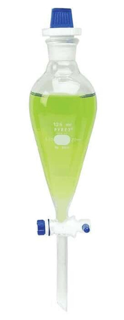 funnel separatory 125ml 1/pk (c22-1497-203)