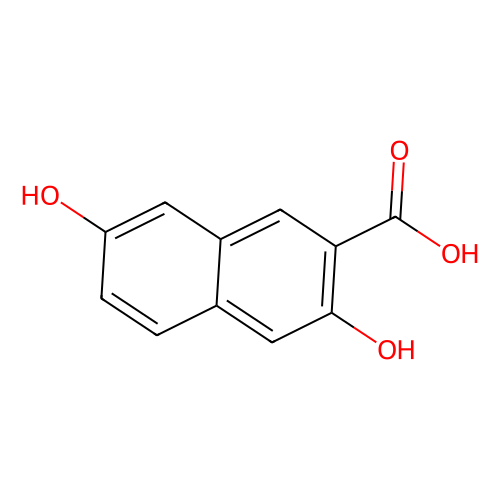 3,7-dihydroxy-2-naphthoic acid
