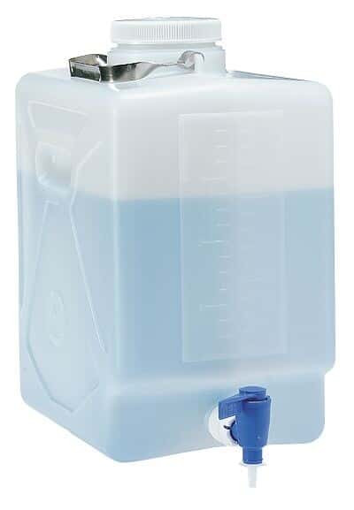 carboy w/spigot pp 9l