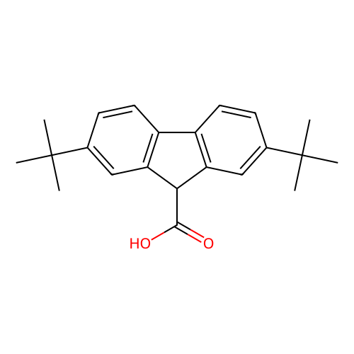 2,7-di-tert-butylfluorene-9-carboxylic acid
