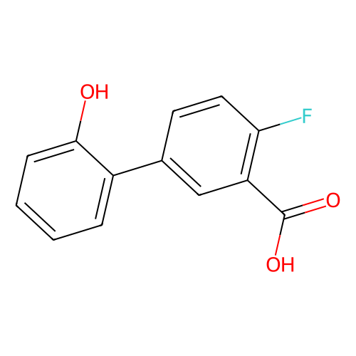 2-fluoro-5-(2-hydroxyphenyl)benzoic acid