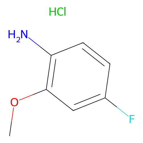 4-fluoro-2-methoxyaniline, hcl