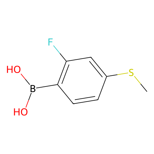 2-fluoro-4-(methylthio)benzeneboronic acid