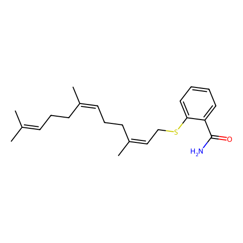 farnesyl thiosalicylic acid amide