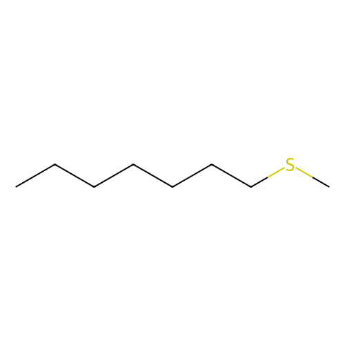 heptyl methyl sulfide