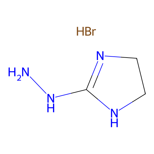2-hydrazino-2-imidazoline hydrobromide