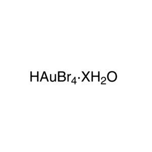 hydrogen tetrabromoaurate(iii) hydrate