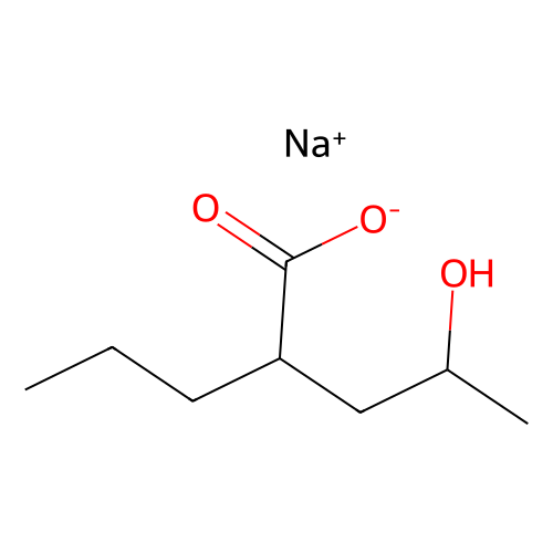 4-hydroxy valproic acid sodium salt