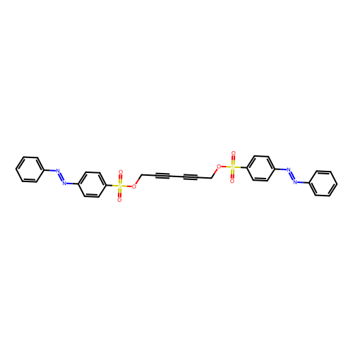 2,4-hexadiyne-1,6-diol bis(azobenzene-4-sulfonate)