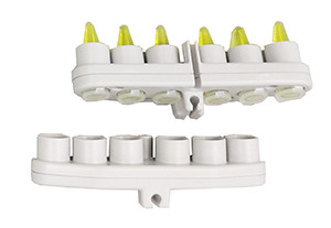 6 x 1 5 2 0ml tube holder pack of 2 installed for vertical or horizontal mixing