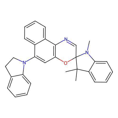 6'-(indolin-1-yl)-1,3,3-trimethylspiro[indoline-2,3'-naphtho[2,1-b][1,4]oxazine]