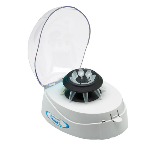 myfuge mini centrifuge clear lid with 2 rotors 100 240v us plug