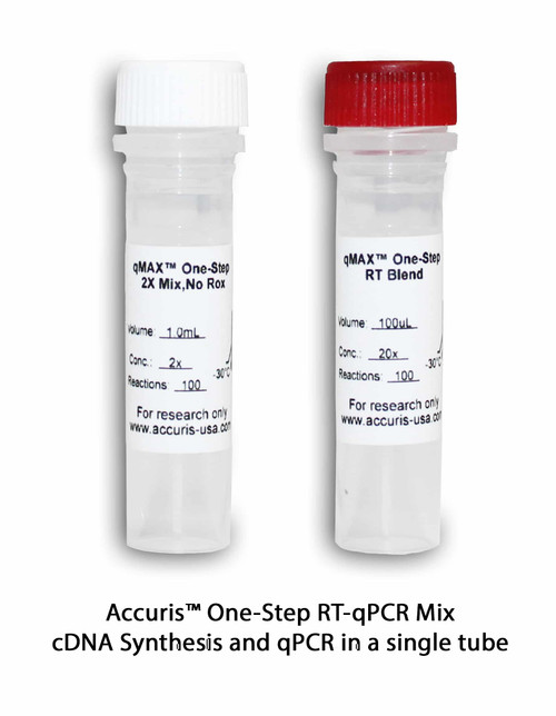 accuris qmax probe one step rt qpcr kit no rox sample 20 reactions