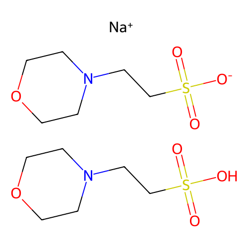 mes hemisodium salt
