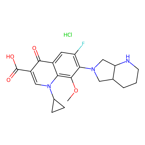 moxifloxacin hcl