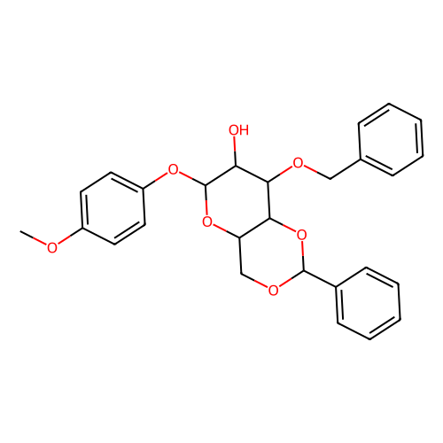 4-methoxyphenyl 3-o-benzyl-4,6-o-benzylidene-β-d-glucopyranoside