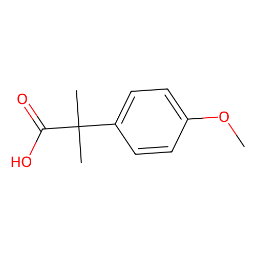 2-(4-methoxyphenyl)-2-methylpropanoic acid