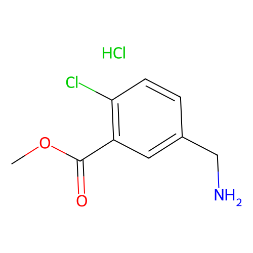 methyl 5-(aminomethyl)-2-chlorobenzoate hydrochloride