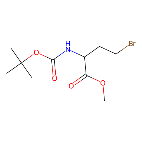 methyl (s)-2-(boc-amino)-4-bromobutyrate