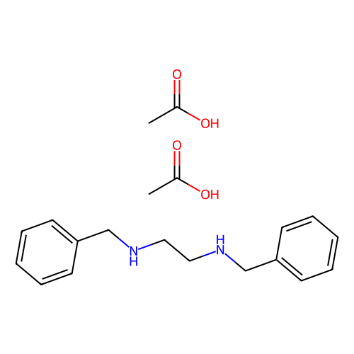 n,n'-dibenzylethylenediamine diacetate