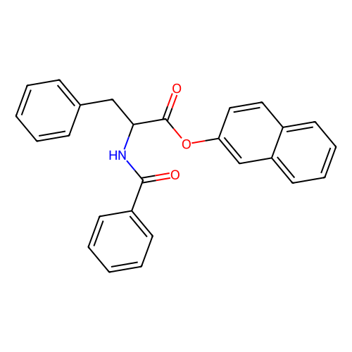 n-benzoyl-dl-phenylalanine 2-naphthyl ester [for determination of chymotrypsin]