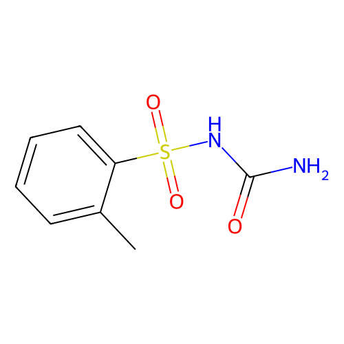 n-carbamoyl-2-methyl benzene sulfonamide