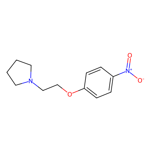 1-(2-(4-nitrophenoxy)ethyl)pyrrolidine