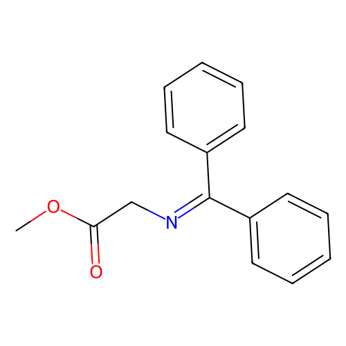 n-(diphenylmethylene)glycine methyl ester