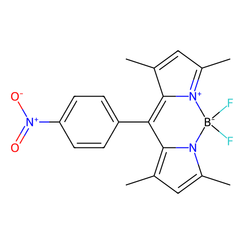 8-(4-nitrophenyl) bodipy