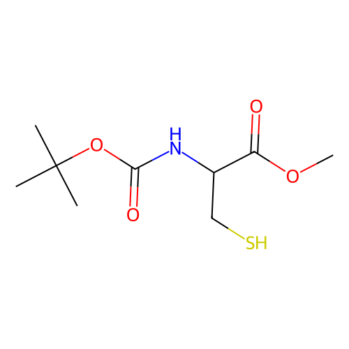 n-(tert-butoxycarbonyl)-l-cysteine methyl ester