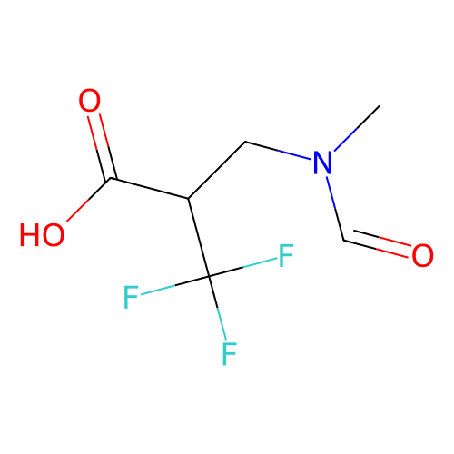 3-(n-formyl-n-methylamino)-2-(trifluoromethyl)propionic acid