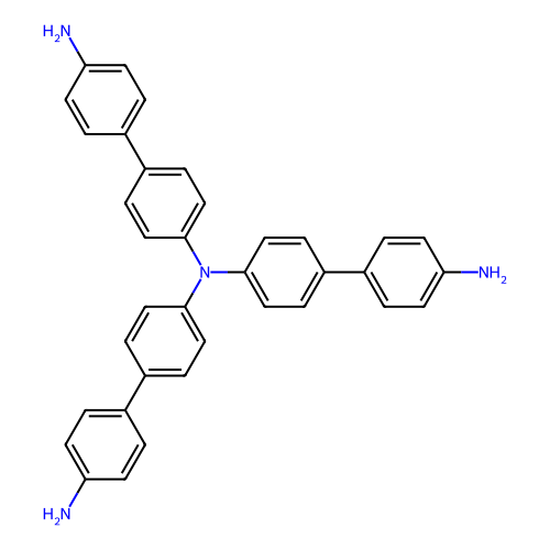 n4,n4-bis(4'-amino-[1,1'-biphenyl]-4-yl)-[1,1'-biphenyl]-4,4'-diamine