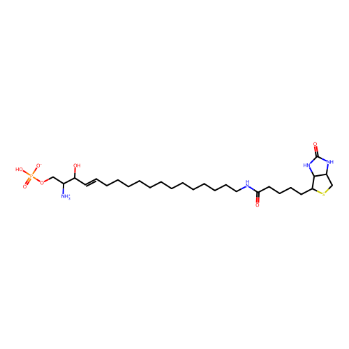 omega-biotinyl d-erythro-sphingosine-1-phosphate
