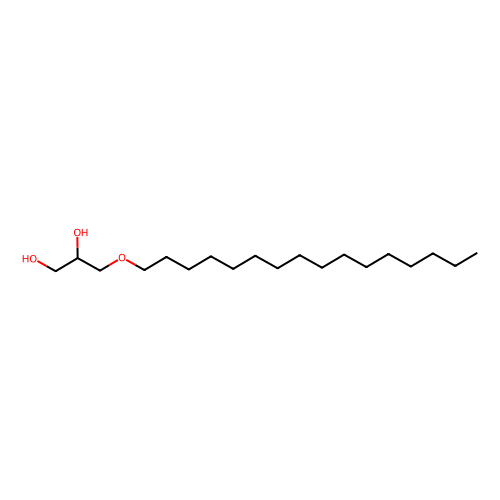 1-o-hexadecyl-sn-glycerol (hg)