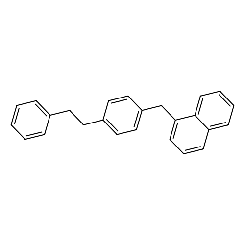 1-[4-(2-phenylethyl)benzyl]naphthalene