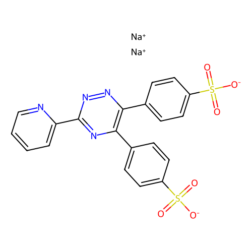 3-(2-pyridyl)-5,6-bis(4-sulfophenyl)-1,2,4-triazine disodium salt hydrate
