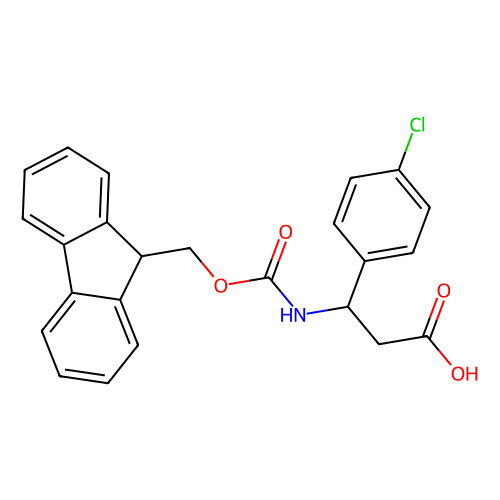 (s)-3-(4-chlorophenyl)-3-(fmoc-amino)propionic acid