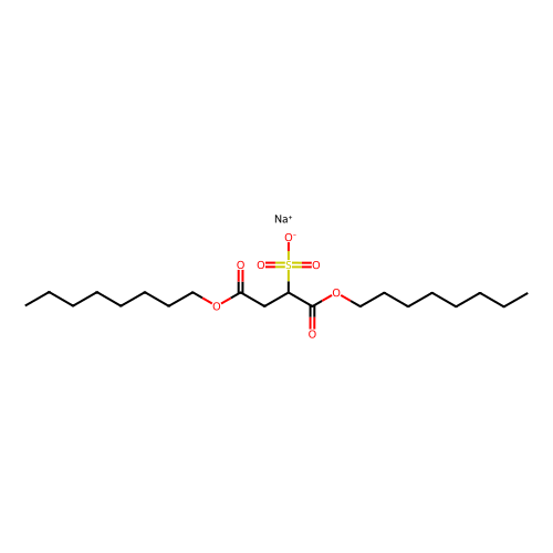 sodium dioctyl sulfosuccinate
