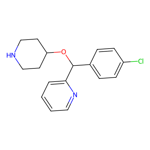 (s)-2-((4-chlorophenyl)(piperidin-4-yloxy)methyl)pyridine