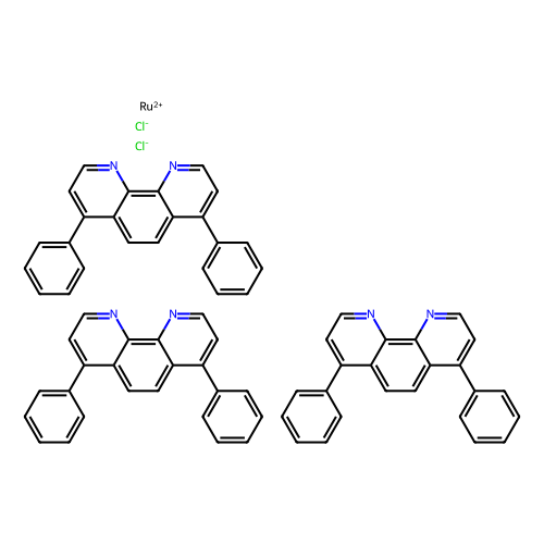 tris(4,7-diphenyl-1,10-phenanthroline)ruthenium(ii) dichloride complex
