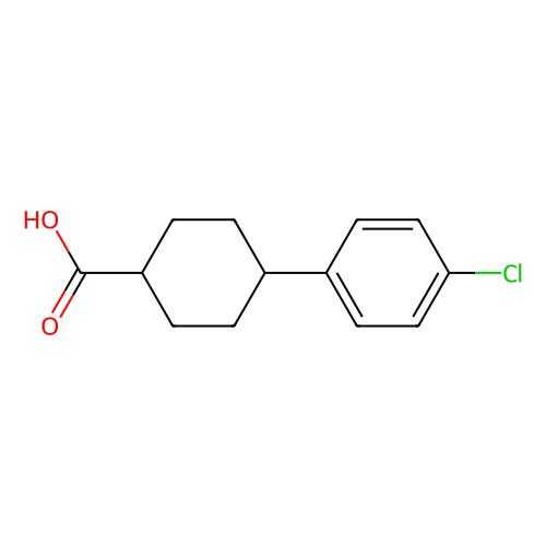 trans-4-(4-chlorophenyl)cyclohexane-1-carboxylic acid