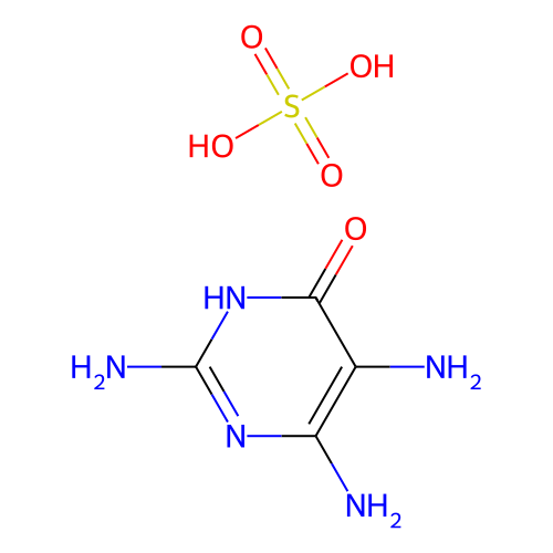 2,4,5-triamino-6-hydroxypyrimidine sulfate