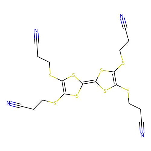 2,3,6,7-tetrakis(2-cyanoethylthio)tetrathiafulvalene