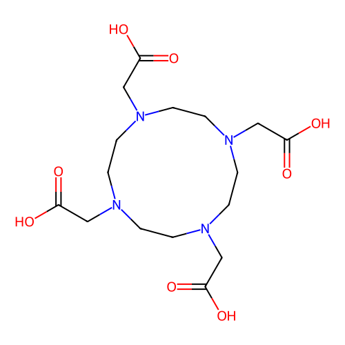 1,4,7,10-tetraazacyclododecane-1,4,7,10-tetraacetic acid