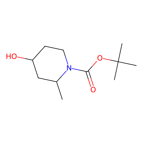 tert-butyl (2s,4s)-4-hydroxy-2-methylpiperidine-1-carboxylate